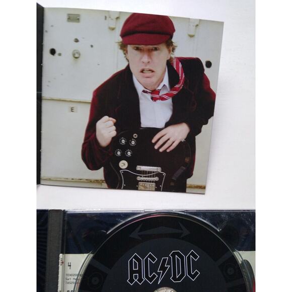 AC/DC Black Ice CD Yellow Embossed Limited Edition Cover + Concert Ticket Stub - Picture 5 of 6